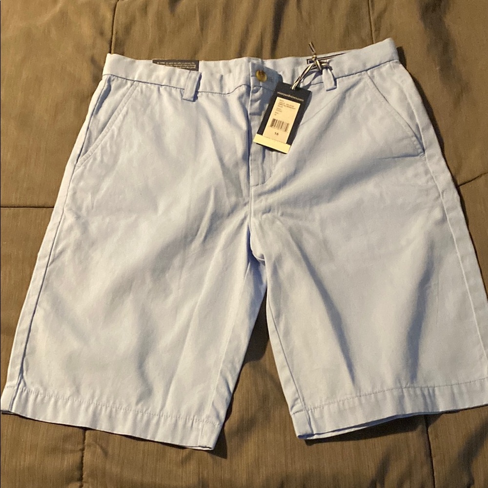 Vineyard Vines Blue Classic Cotton Shorts